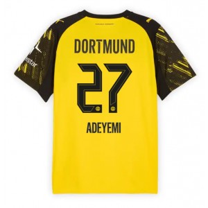 Fotbalové Dres Borussia Dortmund Karim Adeyemi #27 Domácí Oblečení 2025-26 Krátký Rukáv